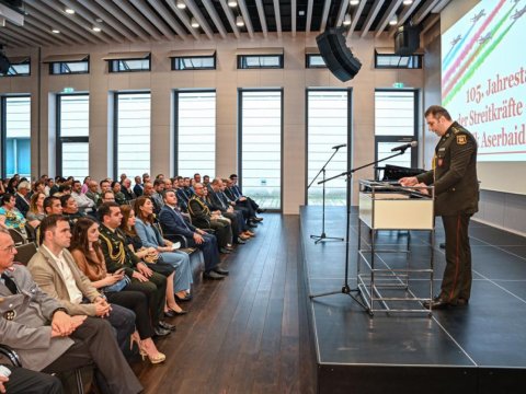 Berlində Azərbaycan Silahlı Qüvvələr Günü qeyd olundu