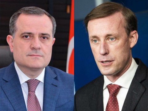 Ceyhun Bayramov Baydenin müşaviri ilə GÖRÜŞDÜ