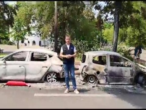 AzTV əməkdaşları Fransada hücuma məruz qaldı - Silahla hədələndilər