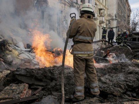 Rusiya Zaporojyeni bombaladı: 3 nəfər öldü