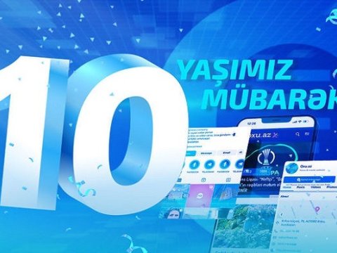 Oxu.az saytı 10 yaşında!