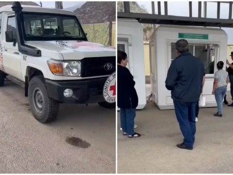 Məhv edilən separatçıların meyitləri Ermənistana aparıldı - VİDEO