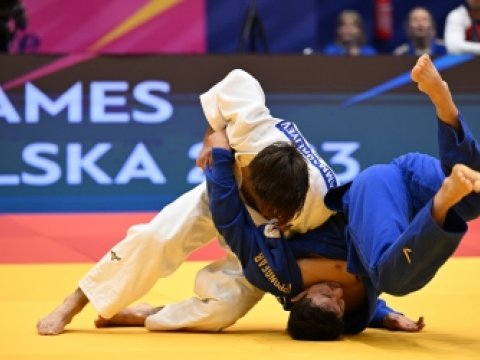 Cüdoçularımız III Avropa Oyunlarına qələbə ilə başladı