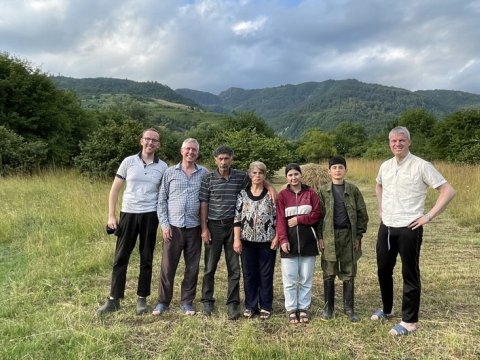 Britaniya səfiri İsmayıllıda tufana düşdü