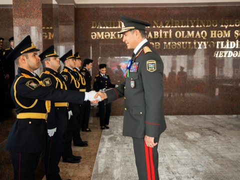 DİN-də “Polis Günü”nə həsr olunmuş TƏNTƏNƏLİ MƏRASİM