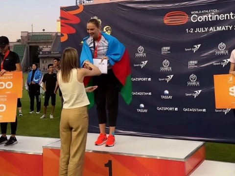 Azərbaycanlı atlet rekorda imza atdı