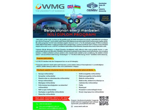 ADNSU ilə Vorvik Universiteti arasında İkili Diplom Proqramına start verildi