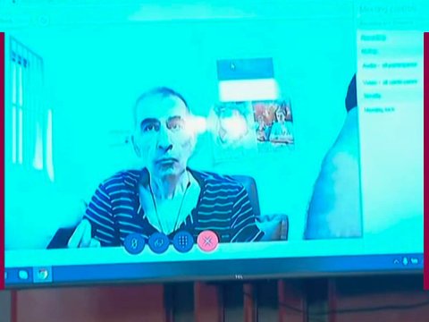 Saakaşvilinin dəhşətli görüntüləri - FOTOLAR