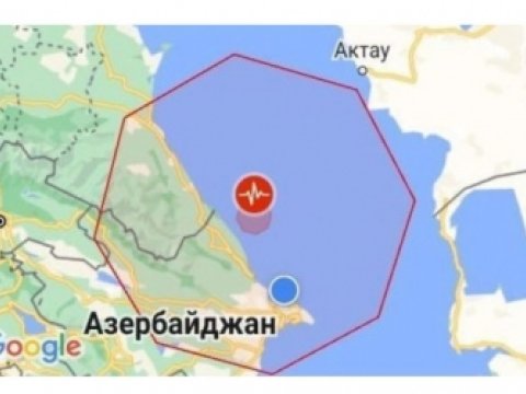 Xəzərdəki zəlzələ Qazaxıstanı da silkələyib