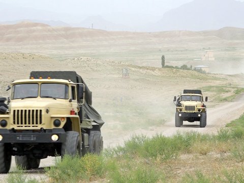 Naxçıvanda komanda-qərargah təlimi - VİDEO