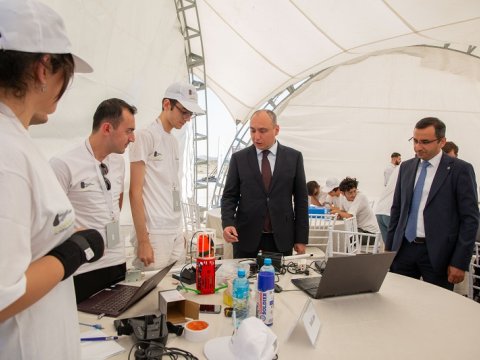 “CanSat Azərbaycan 2023” müsabiqəsinin finalı oldu