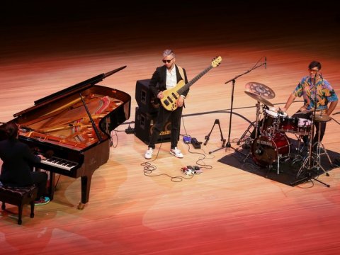 Kubalı cazmen Heydər Əliyev Mərkəzində konsert verdi - FOTO