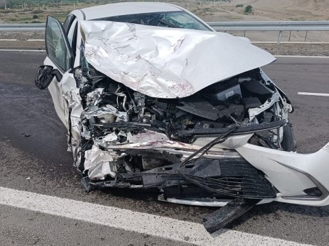 ANAMA əməkdaşları Füzulidə qəzaya düşdü - Yaralılar var