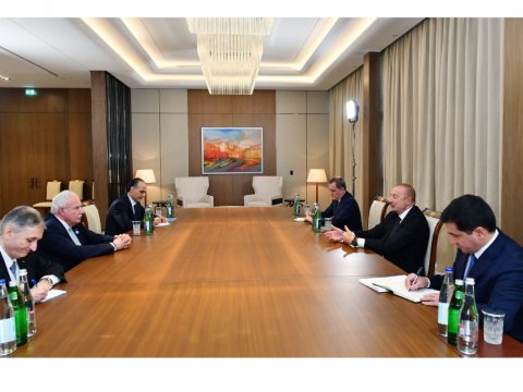 Prezident Fələstinin xarici işlər nazirini qəbul edib - YENİLƏNİB