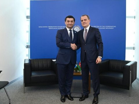 Azərbaycan və Özbəkistan XİN başçıları görüşüb