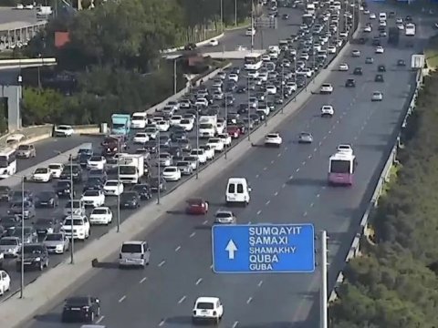 Hazırda tıxac olan yolların SİYAHISI