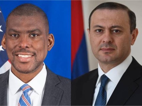 Qriqoryan Blinkenin müavini ilə görüşdü