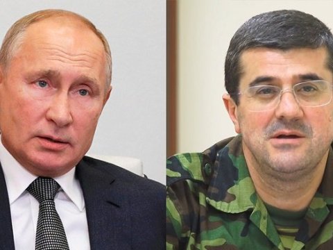 Arayik qorxu içində Putinə yalvarır - Bakı isə silaha əl atır