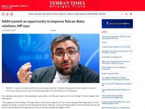 İran KİV-ləri də Bakıdakı görüşdən YAZDI