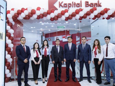 Kapital Bank 28 Mall filialını istifadəyə verdi - FOTO