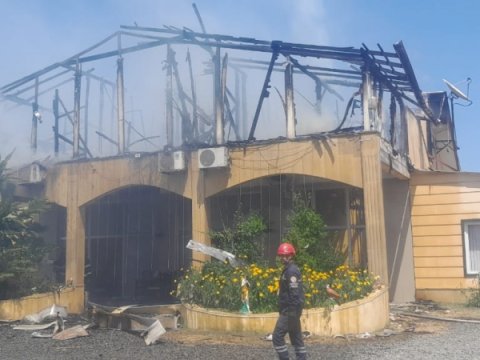 Yanan hotelin bu gün açılışı olacaqdı - YENİLƏNİB