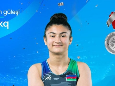 Güləşçimiz Avropada tarixi medal qazandı 