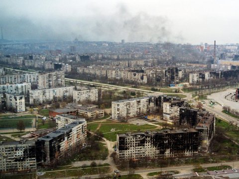 Ruslar Mariupoldan çıxır?