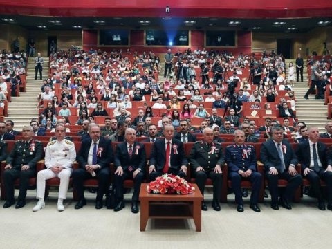 Türkiyədə kurs keçən hərbçilərimizə diplomlar verildi - FOTOLAR