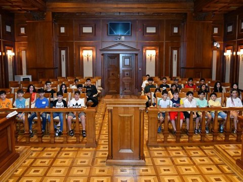 Ali Məhkəmədə şagirdlər üçün “Açıq qapı” günü