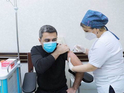 Son sutkada 106 nəfərə vaksin vurulub