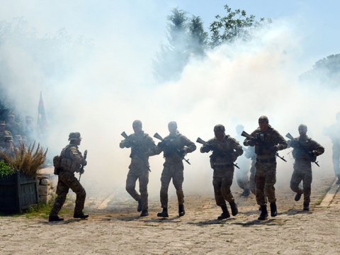 Hərbi hissənin yaradılmasının ildönümü qeyd olundu 