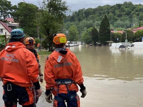 Soçi yağışdan sonra Venesiyaya bənzəyir