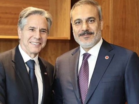 Blinken Hakan Fidanla İsveçin NATO üzvlüyünü müzakirə edib