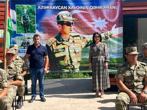 Ağdamda Raquf Orucovun xatirəsi anıldı - FOTOLAR