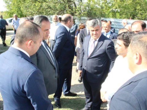 İcra başçısı şəhid ailələri ilə görüşüb - FOTOLAR