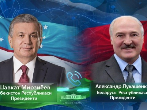 Lukaşenko da Mirziyoyevə telefon açdı - TƏBRİK