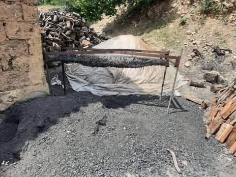 Qanunsuz kömür quyusu aşkarlandı