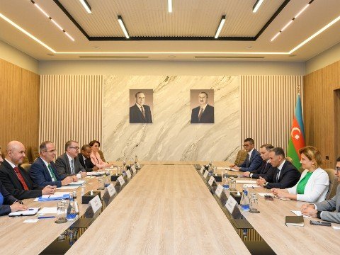 Nazir Valid Abdelvahabla görüşdü - FOTOLAR