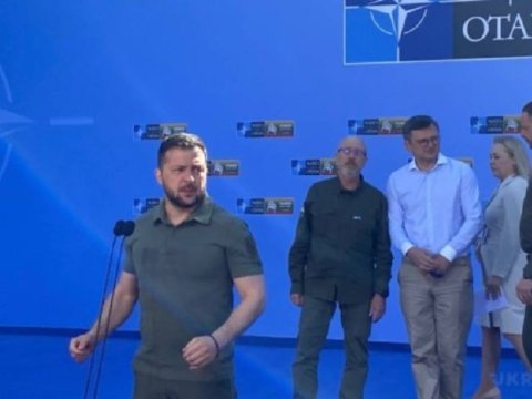 Zelenski NATO sammitində - FOTO