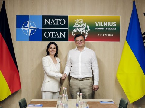 Kuleba və Berbok Vilnüsdə bir araya gəldi