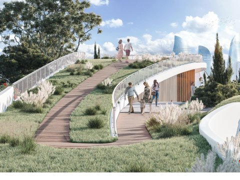 Nəbatat Bağının ərazisi genişləndirilib - Qanunsuz tikililər sökülüb