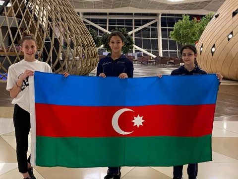 Gimnastlarımız Dünya Kubokuna yollandılar