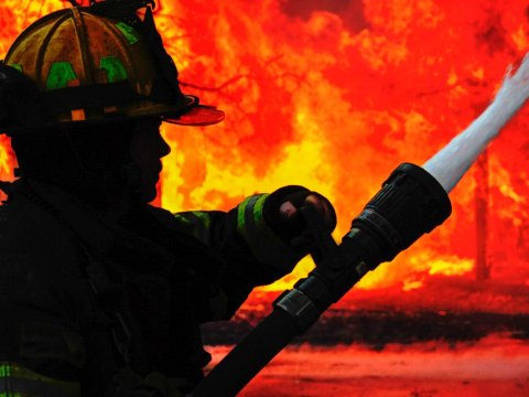 Goranboyda evdə yanğın