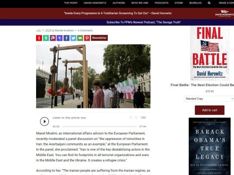 ABŞ mətbuatı Güney Azərbaycandan YAZIR