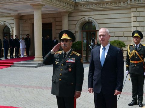 Zakir Həsənovla israilli həmkarı arasında mühüm görüş - FOTO