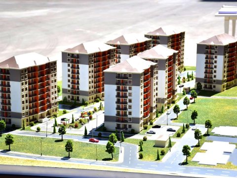 Naxçıvanda yeni yaşayış kompleksi istifadəyə verildi - FOTOLAR