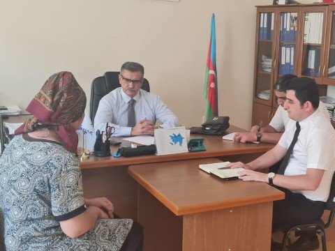 Novruz Aslanovun səyyar qəbulu davam edir - FOTOLAR