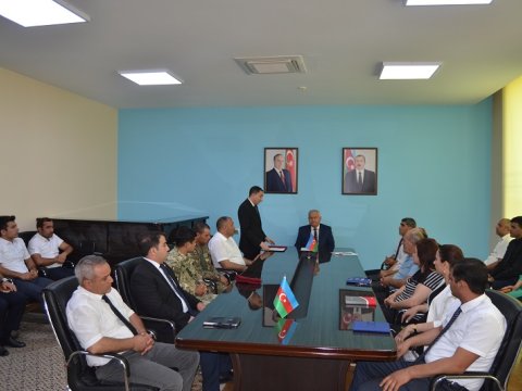 Füzulidə dəyirmi masa keçirilib - FOTOLAR