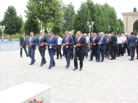 Goranboyda konfrans keçirilib - FOTOLAR