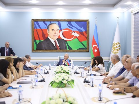 Vaqif Novruzovun 80 illik yubileyi qeyd edilib - FOTOLAR